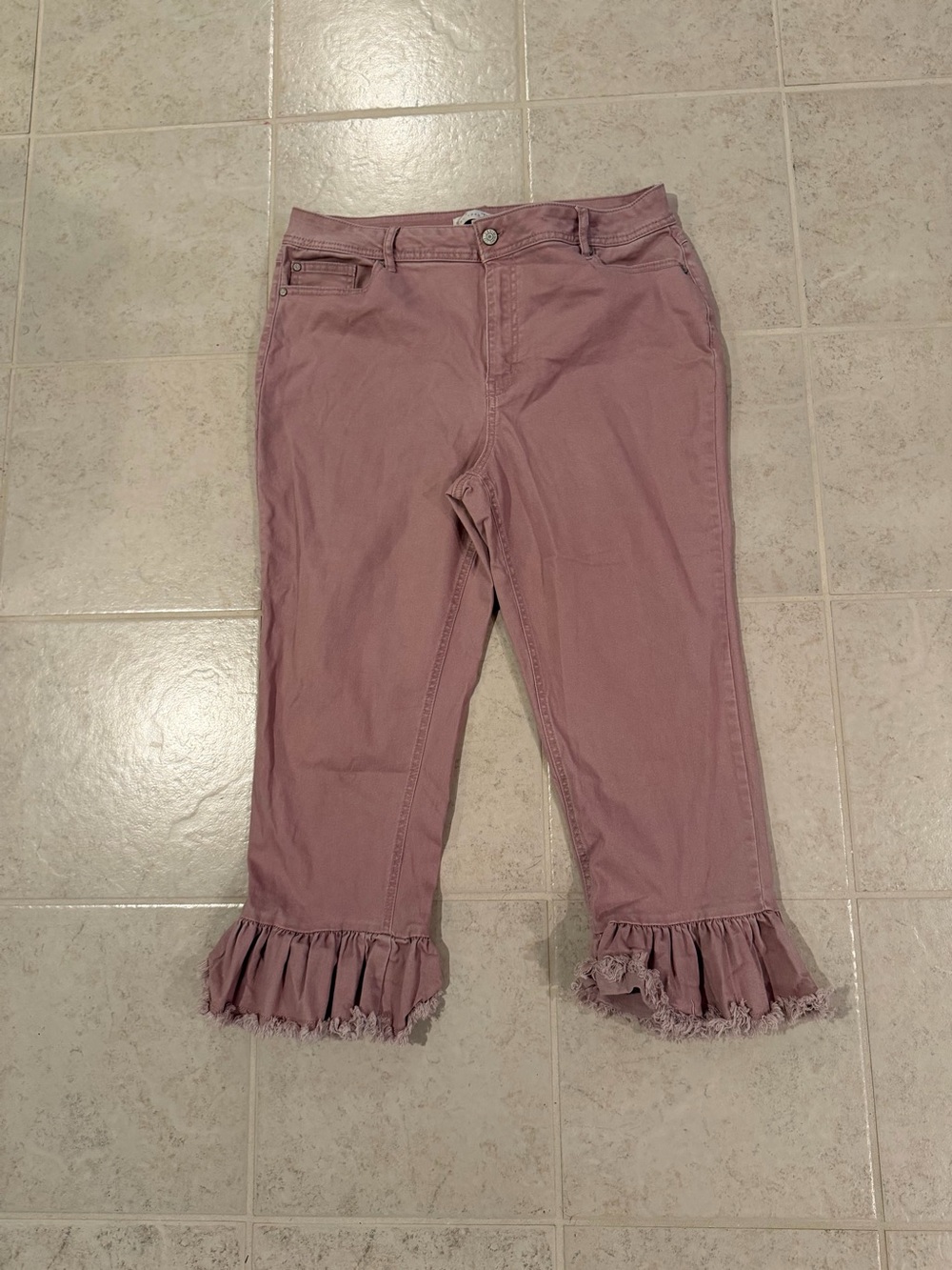 Ruffle Jeans 16